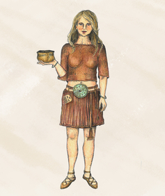 Rekonstrukce podoby dívky z Egtved