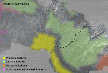 Archeologické kultury pozdní doby bronzové